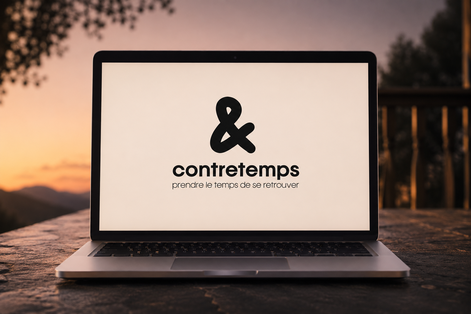 page d'accueil du site contretemps crée par Narexa
