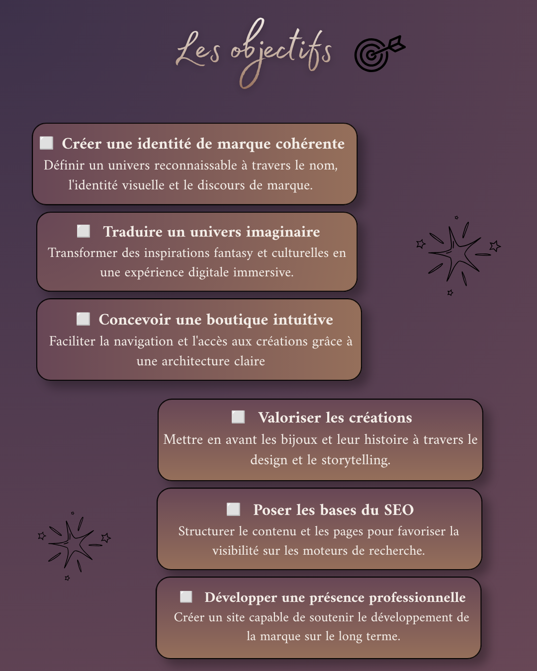 projet moon child objectifs